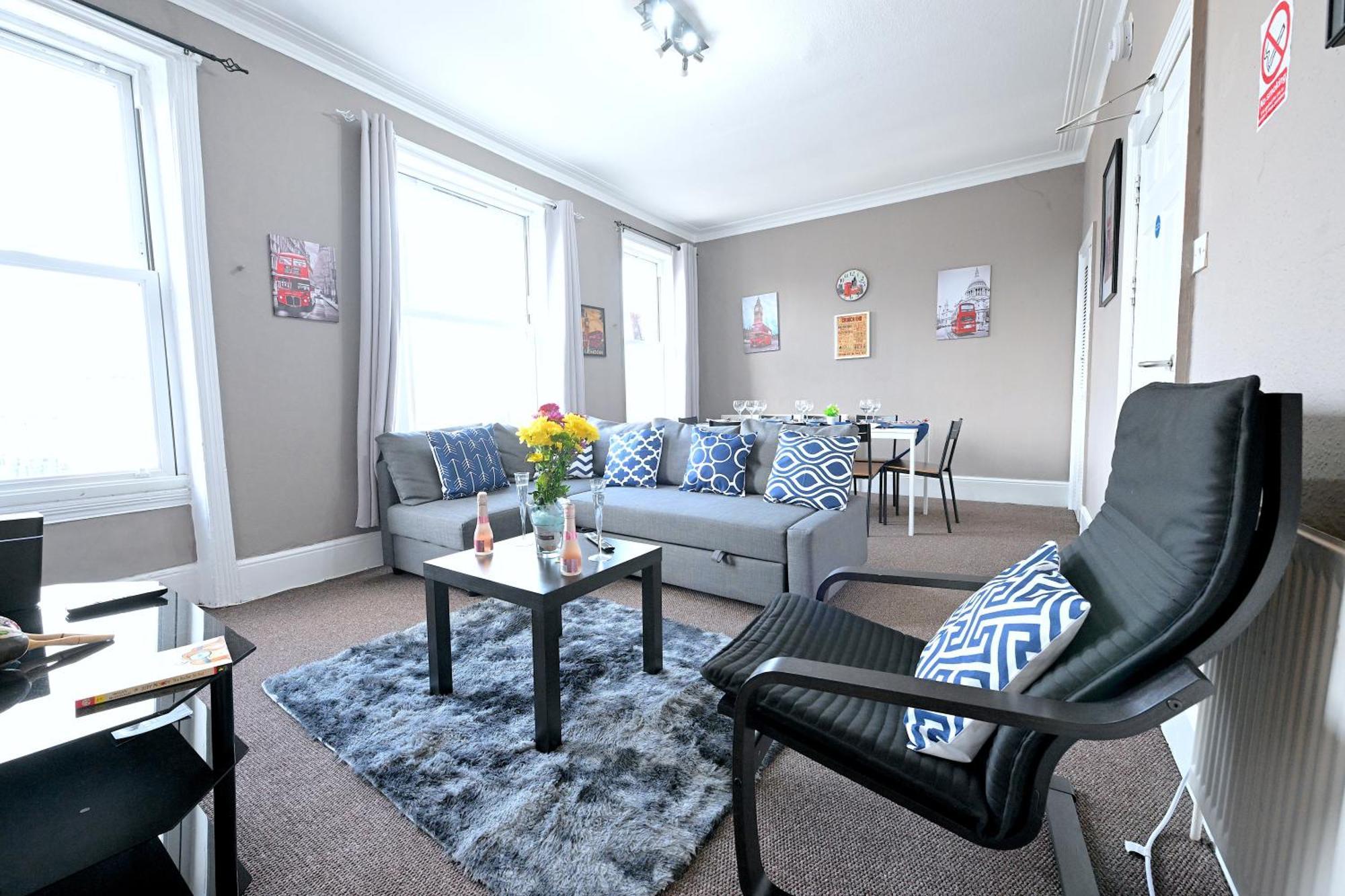 Stunning 3 Bedroom Serviced Flat In North Londres Exterior foto